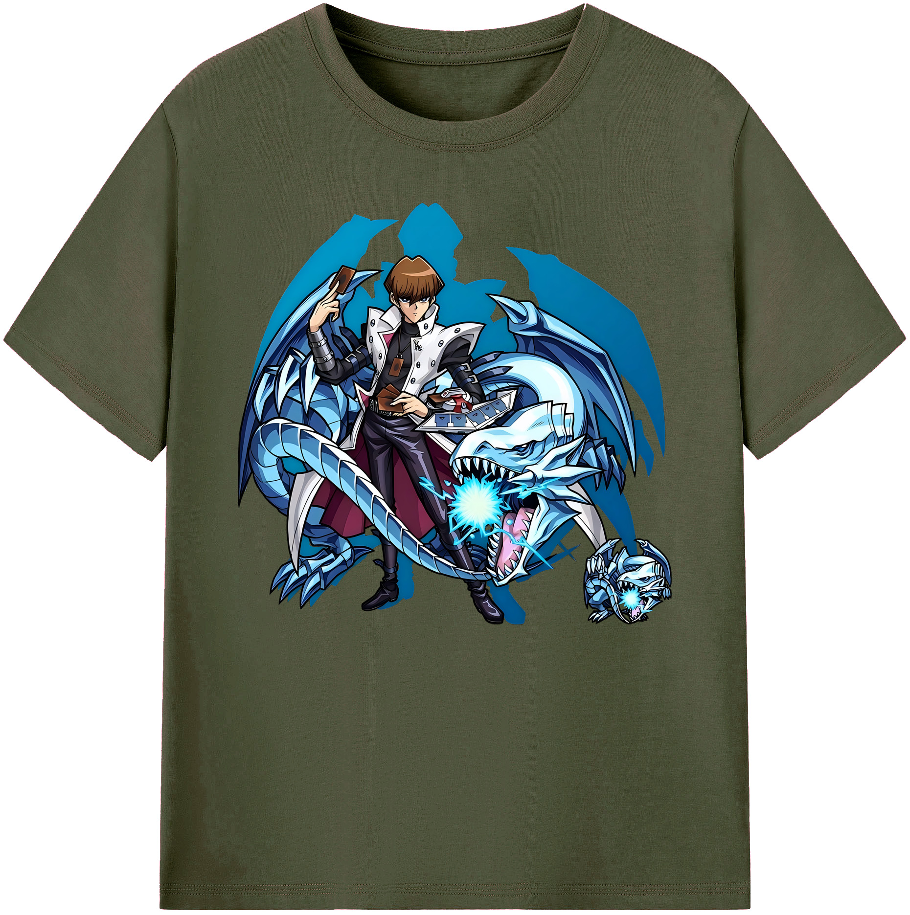 （画像用） 遊☆戯☆王 Yu-Gi-Oh! 綿100％ メンズ半袖Tシャツ｜肌触りやわらか＆通気性